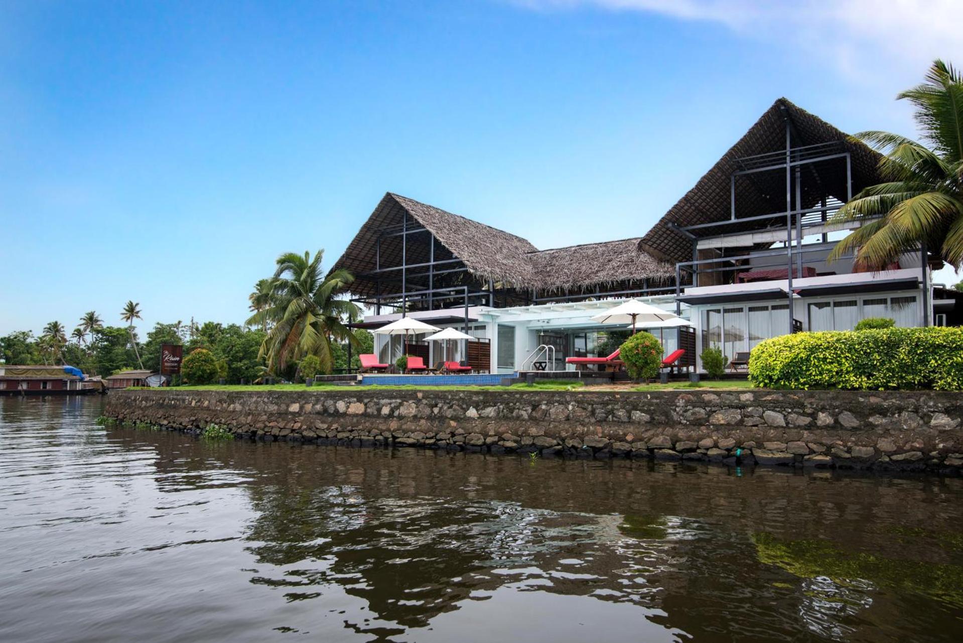 Stayvista At The Rain - River Villa With Infinity Pool Alappuzha Exteriör bild